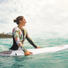Women's Long Sleeve Surf Rashguard Blooming Light